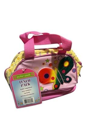 Kids Butterfly Lunch Bag NWT